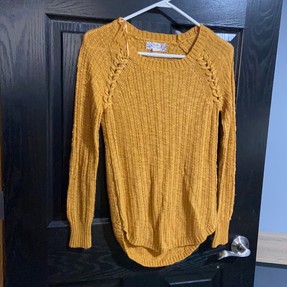 Mustard sweater